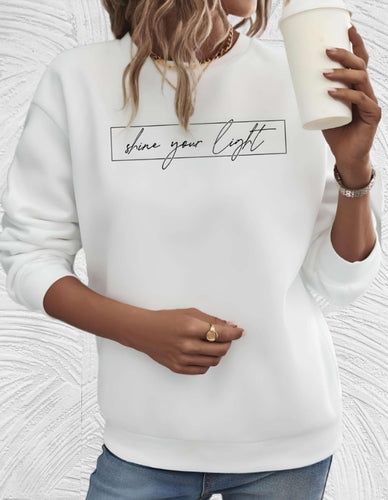EB | Oversized Damenpullover mit Rundhalsausschnitt