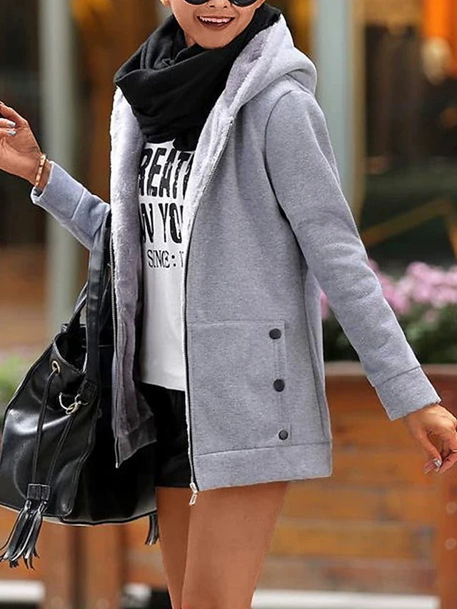 EB | Winddichte Wintermantel Hoodie