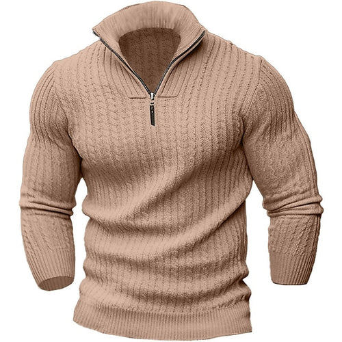 EB | Trendiger Pullover mit Reißverschluss für Männer