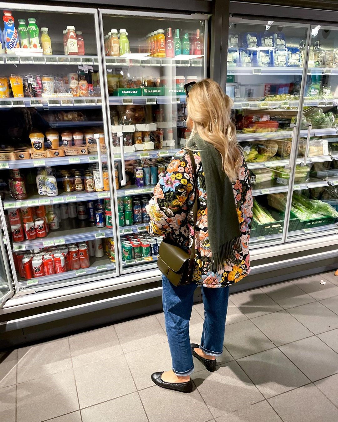 EB | Gepolsterte Floraljacke
