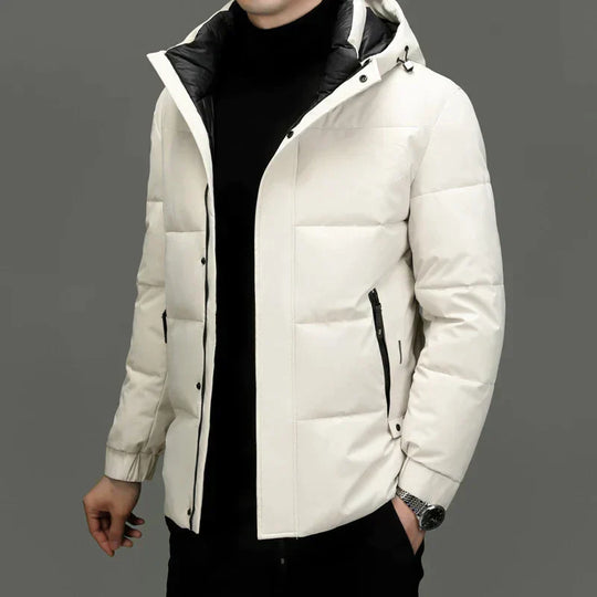 EB | Gepolsterte Herrenjacke mit Kapuze