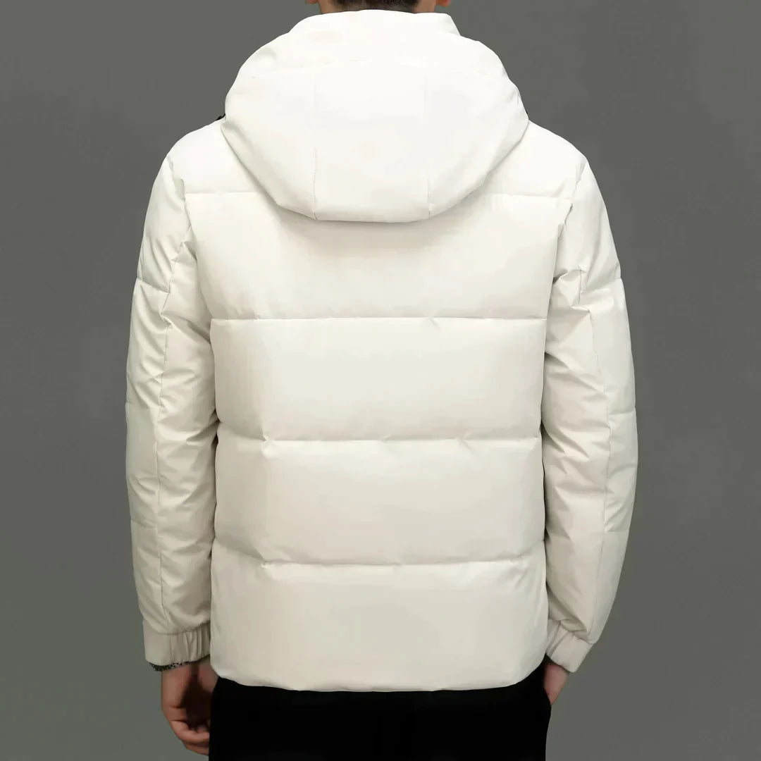 EB | Gepolsterte Herrenjacke mit Kapuze
