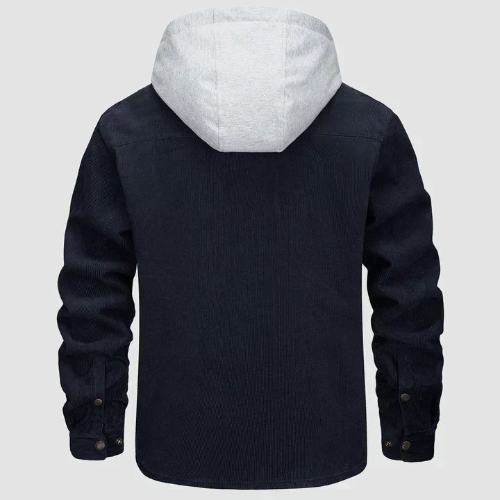 EB | Gepolsterte Herrenjacke mit Kapuze