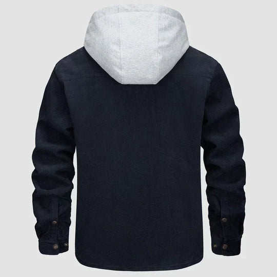 EB | Gepolsterte Herrenjacke mit Kapuze