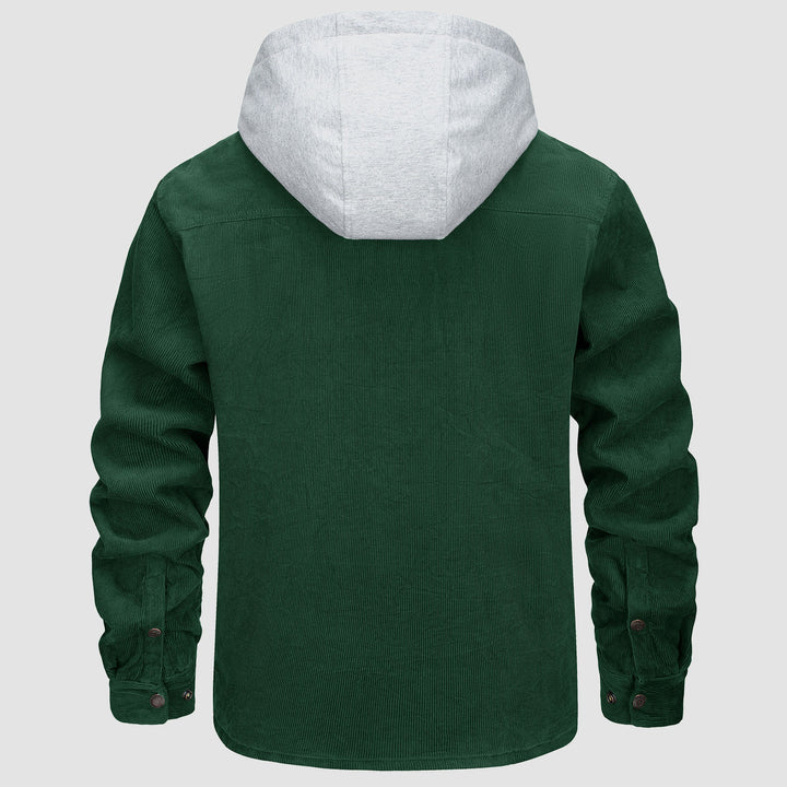 EB | Gepolsterte Herrenjacke mit Kapuze