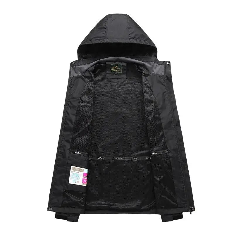 EB | Herren Parka - Military Green Windbreaker