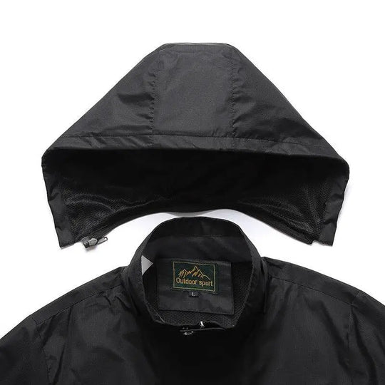 EB | Herren Parka - Military Green Windbreaker