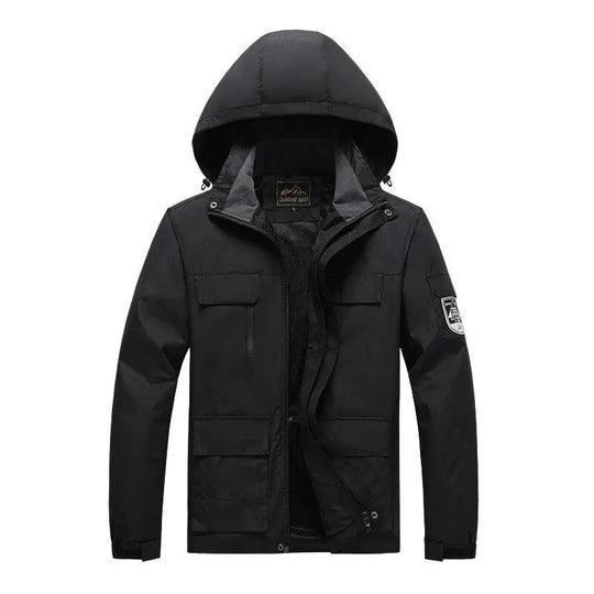 EB | Herren Parka - Military Green Windbreaker