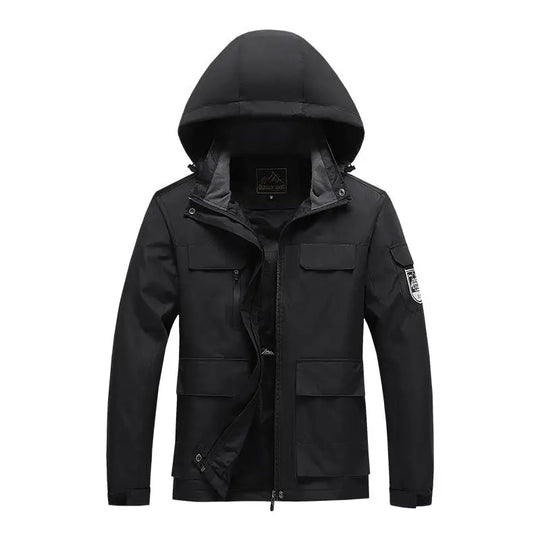 EB | Herren Parka - Military Green Windbreaker