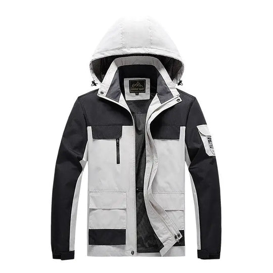 EB | Herren Parka - Military Green Windbreaker