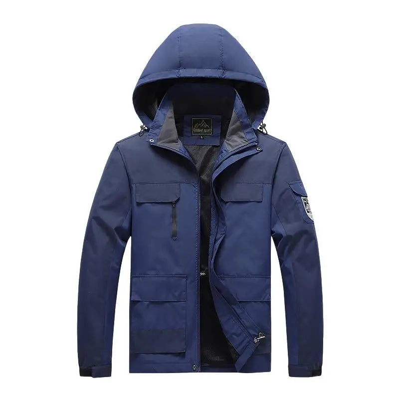 EB | Herren Parka - Military Green Windbreaker