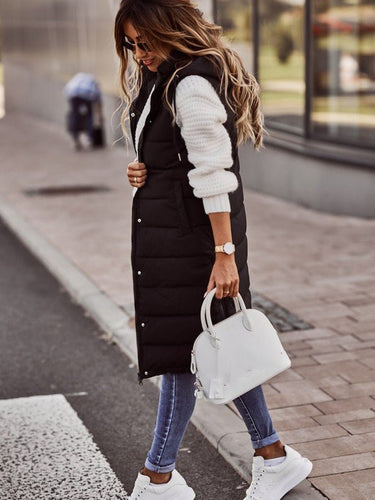EB | Langer Bodywarmer Weste Camilla