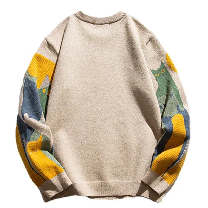 EB | Gemusterter Pullover für Einen Gemütlichen und Stilvollen Look