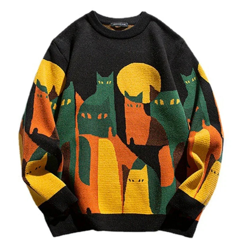 EB | Gemusterter Pullover für Einen Gemütlichen und Stilvollen Look