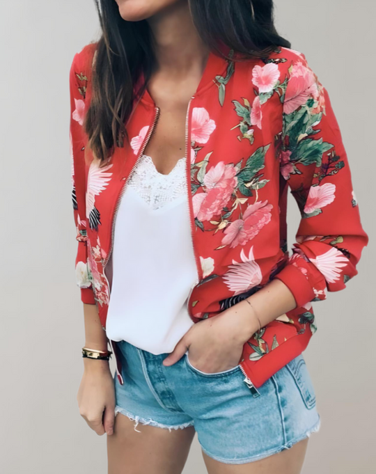 EB | Stylische Blumenkimonojacke für Frauen