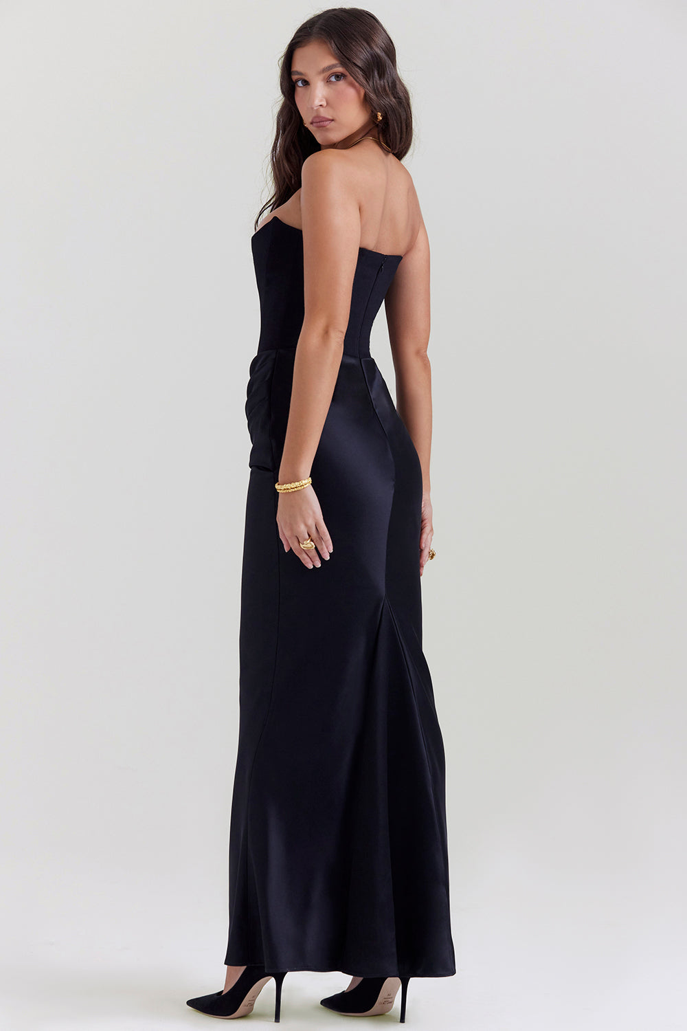 EB | Elegante Strapless Korsettkleid