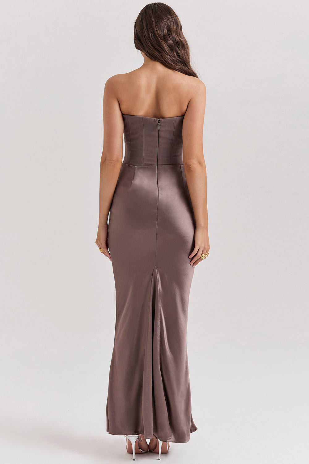 EB | Elegante Strapless Korsettkleid