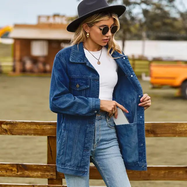 EB | Die Vintage Jeansjacke Unter Ihrem Mantel