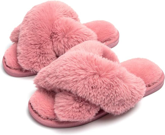 Megan Crossband Hausschuhe | Warm & Stilvoll EB