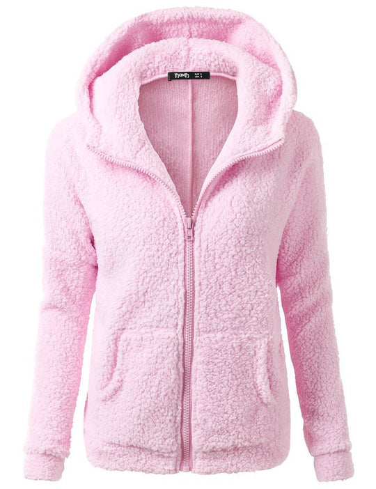 EB | Weicher Fleece-Cardigan Schön & Warm & Vielseitig