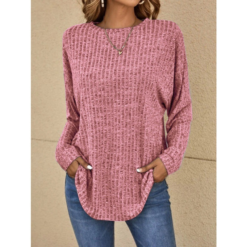 EB | Stylisches Gestricktes und Dehnbares Lässiges Top