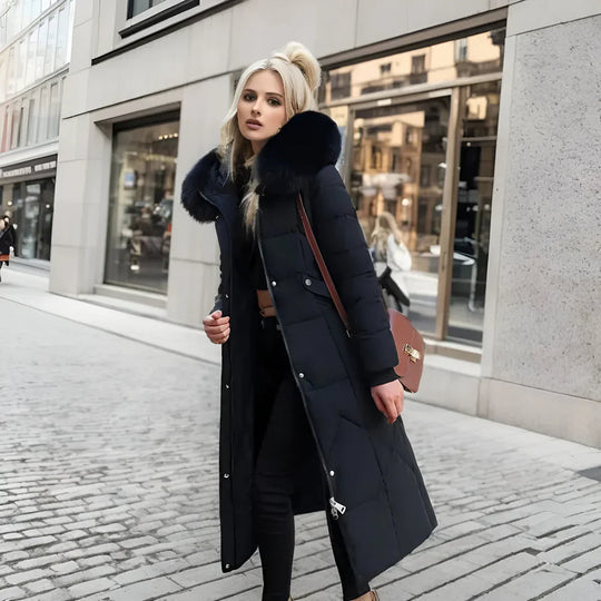 EB | Langer Warmer Wintermantel