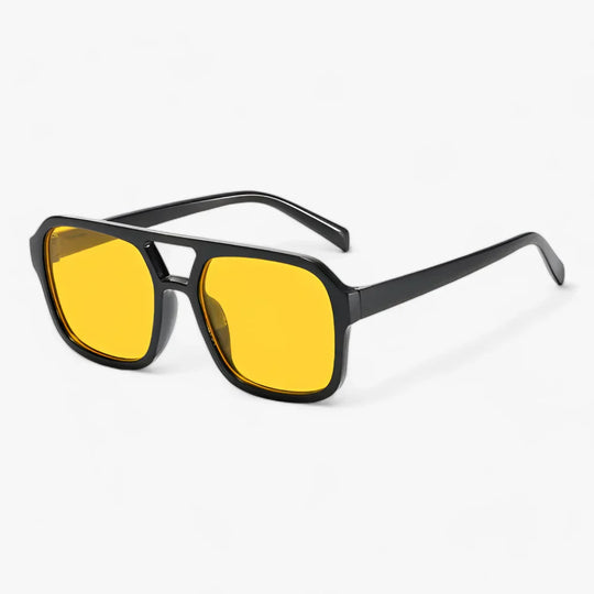 EB | Vintage-Viereck-Sonnenbrille - Stilvoller Augenschutz für Alle Gelegenheiten
