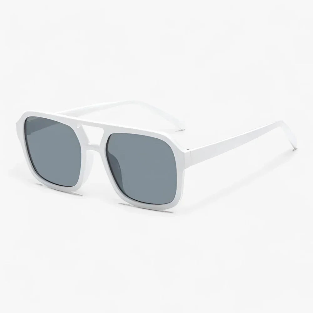 EB | Vintage-Viereck-Sonnenbrille - Stilvoller Augenschutz für Alle Gelegenheiten
