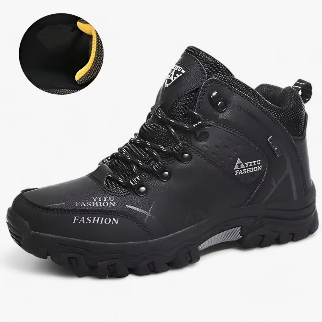 EB | Lederstiefel für Schnee - Ultra warm für den Winter