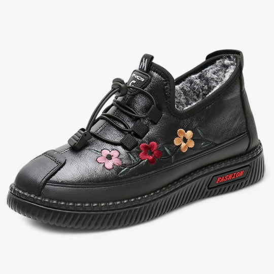 Sofia blumenbestickte rutschfeste Schuhe EB