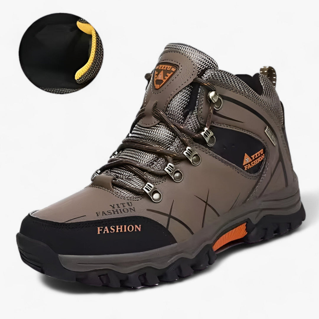 EB | Lederstiefel für Schnee - Ultra warm für den Winter