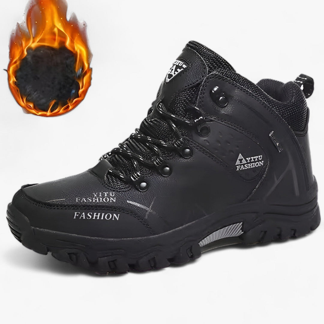 EB | Lederstiefel für Schnee - Ultra warm für den Winter