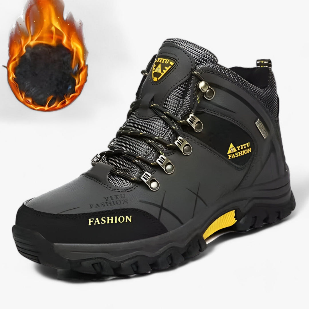 EB | Lederstiefel für Schnee - Ultra warm für den Winter