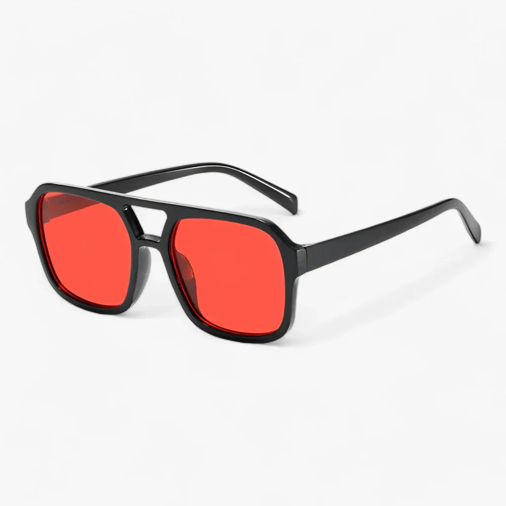 EB | Vintage-Viereck-Sonnenbrille - Stilvoller Augenschutz für Alle Gelegenheiten