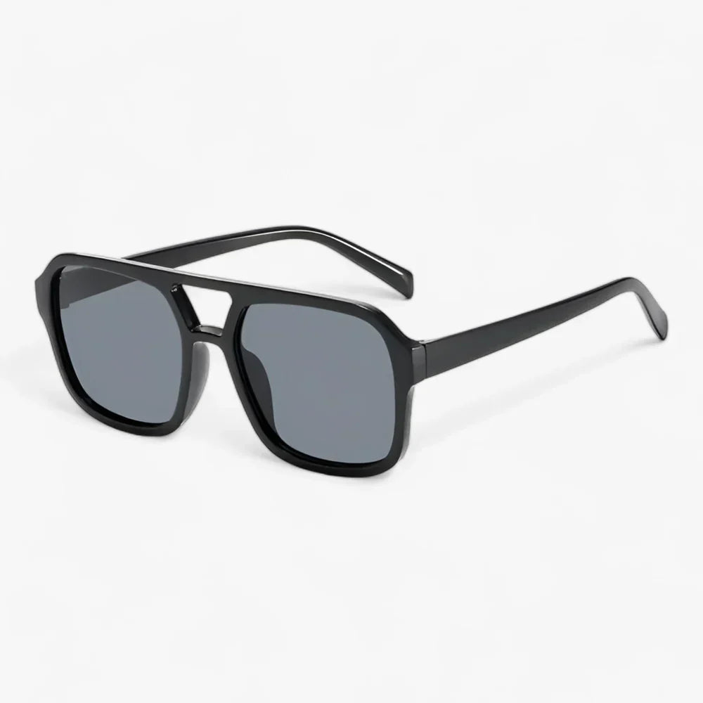 EB | Vintage-Viereck-Sonnenbrille - Stilvoller Augenschutz für Alle Gelegenheiten