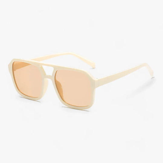 EB | Vintage-Viereck-Sonnenbrille - Stilvoller Augenschutz für Alle Gelegenheiten