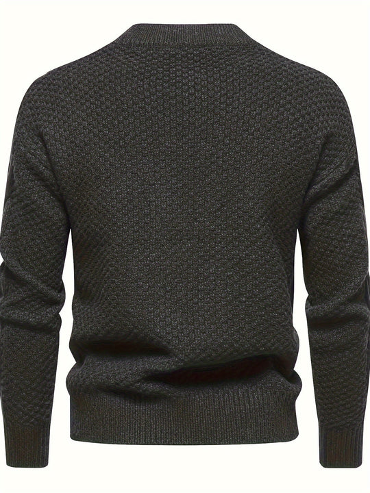 EB | Schlicht Strickpullover für Herren