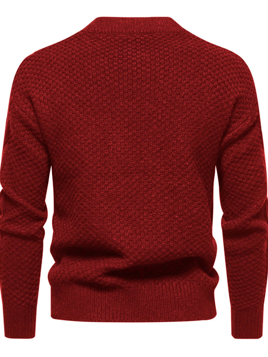 EB | Schlicht Strickpullover für Herren