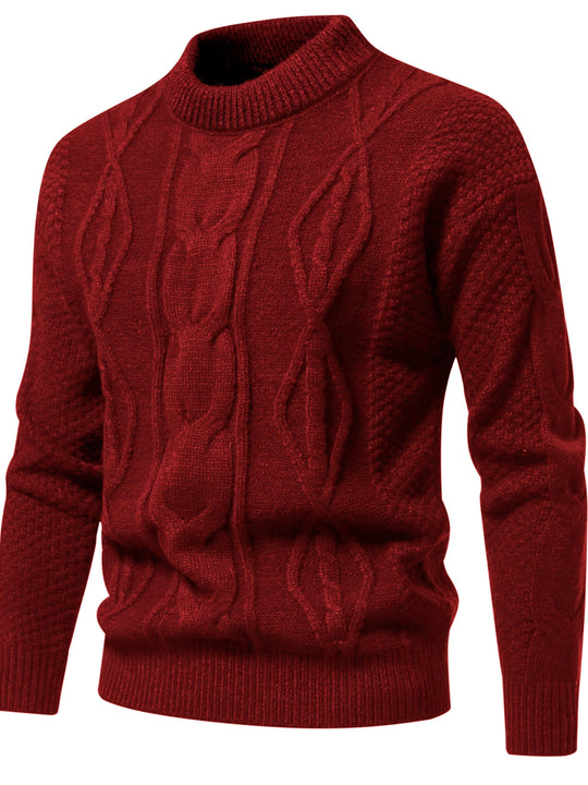 EB | Schlicht Strickpullover für Herren