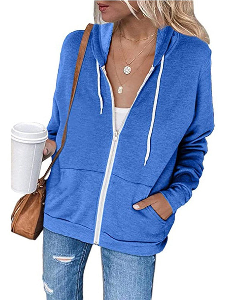 EB | Schlichter Damen Hoodie mit Taschen