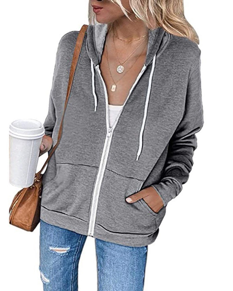 EB | Schlichter Damen Hoodie mit Taschen