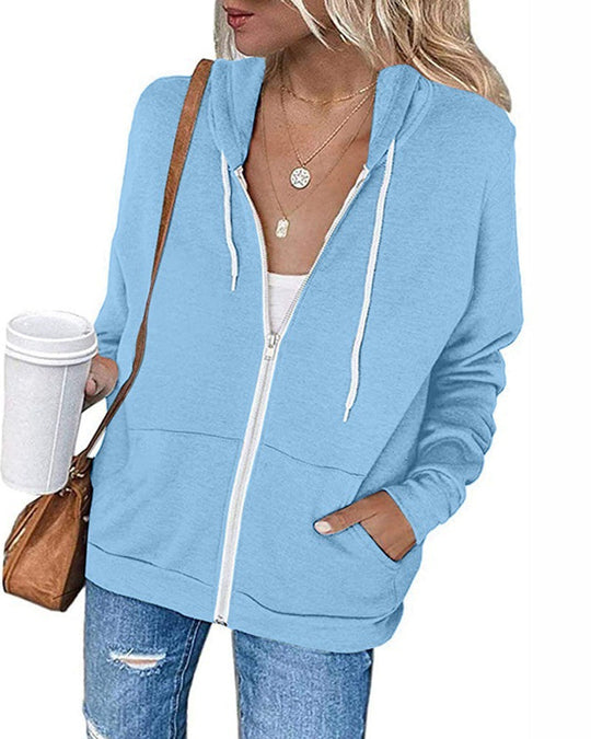 EB | Schlichter Damen Hoodie mit Taschen
