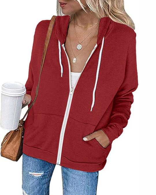 EB | Schlichter Damen Hoodie mit Taschen