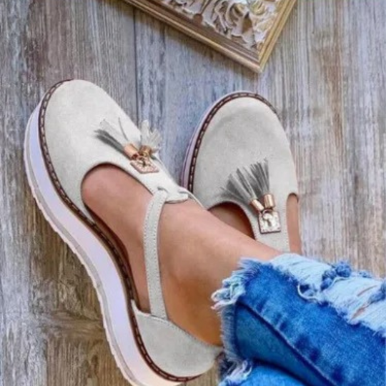 Damen Plattform Sandalen EB
