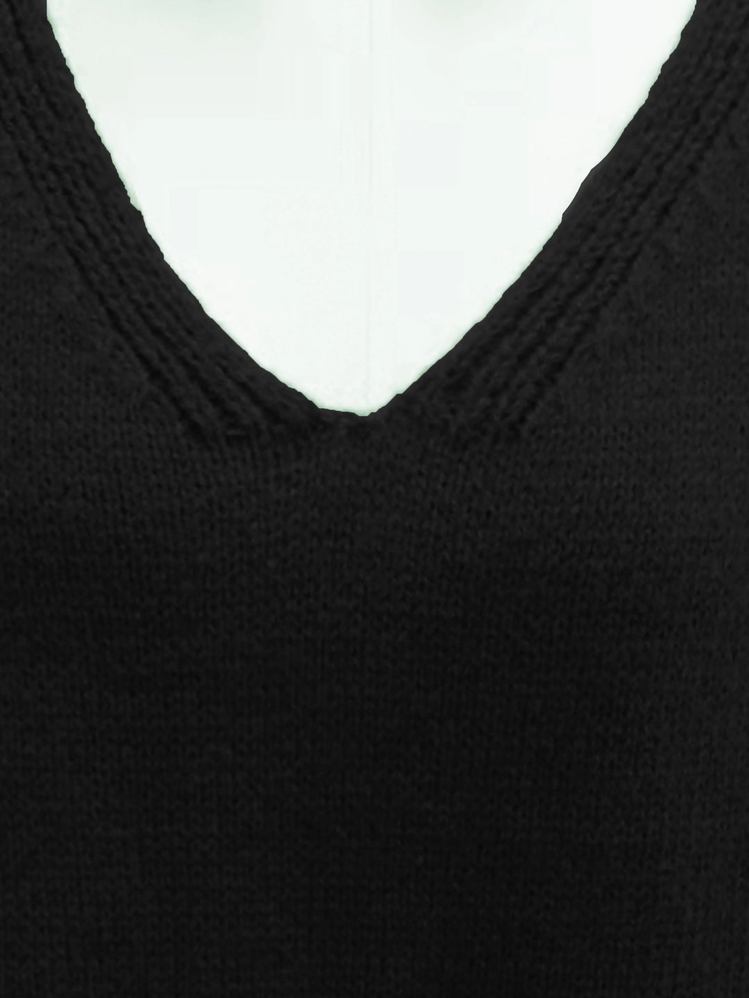 EB | Plus Size Freizeit V-Ausschnitt Pullover für Kurvenreiche Frauen