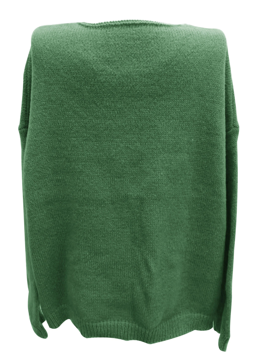 EB | Plus Size Freizeit V-Ausschnitt Pullover für Kurvenreiche Frauen