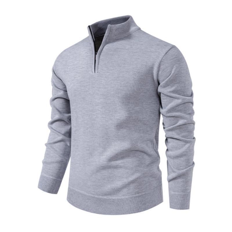 EB | Halb-zip Strickpullover Weich und Warm Zeitloses Design