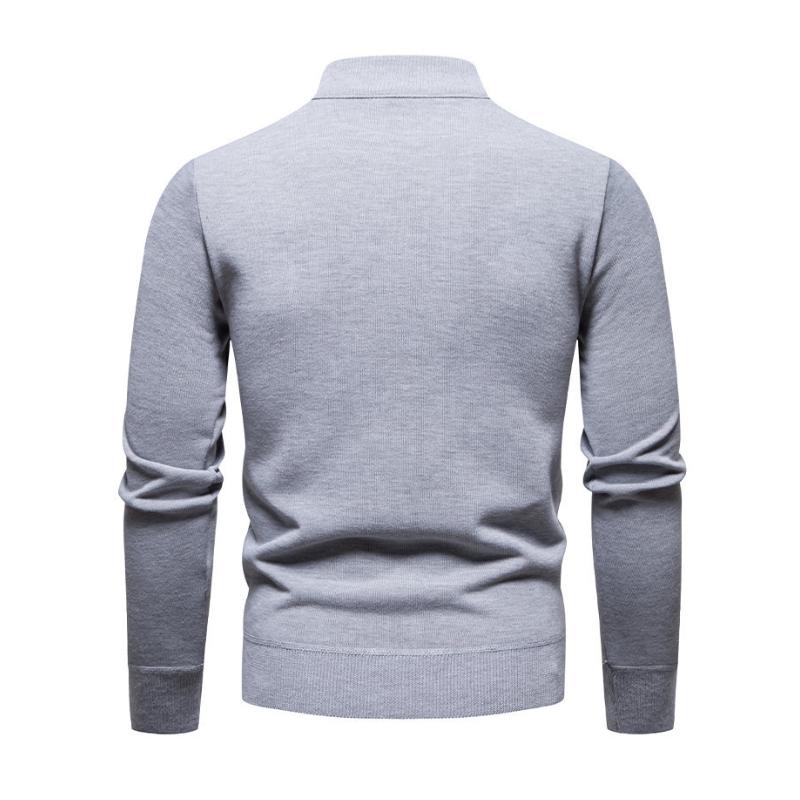 EB | Halb-zip Strickpullover Weich und Warm Zeitloses Design