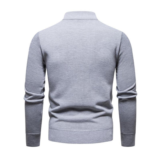 EB | Halb-zip Strickpullover Weich und Warm Zeitloses Design