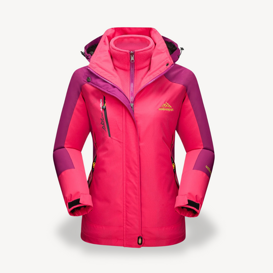 EB | Damen 3-In-1 Wasserdichte Skijacke